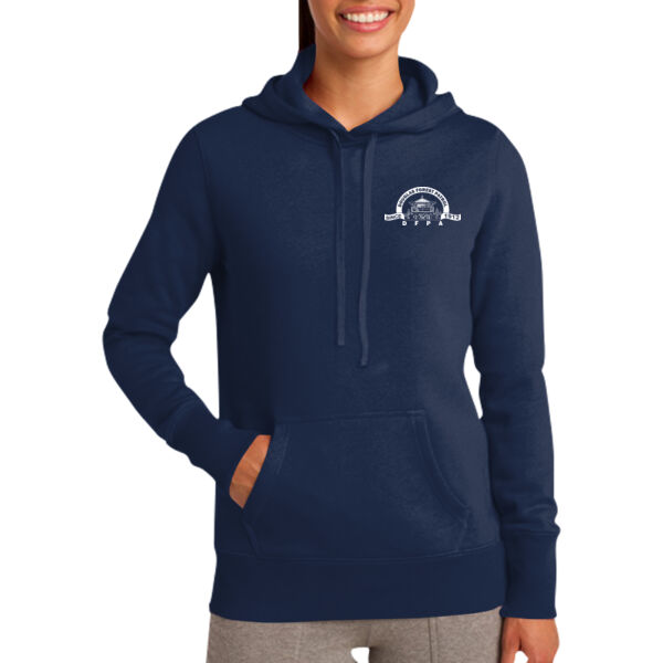 INITIAL ATTACK - Women's Pullover Hooded Sweatshirt Thumbnail